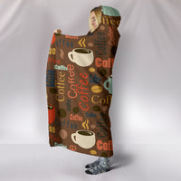 Coffee Hooded Blanket
