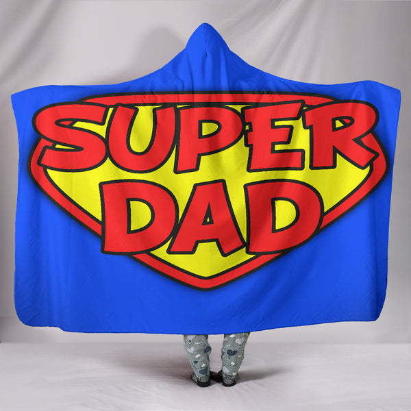 Super Dad Hooded Blanket