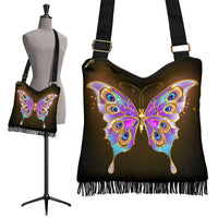 Golden Butterfly Boho Bag