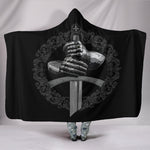 Knight & Sword Hooded Blanket