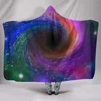 Black Hole Hooded Blanket