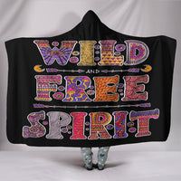Wild & Free Spirit Hooded Blanket