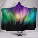 Northern Lights Hooded Blanket