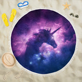 Mystical Unicorn Beach Blanket