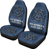 Fire Department Car Seat Covers