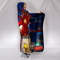 Iron Man Hooded Blanket