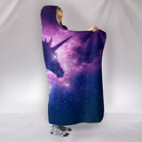 Cosmic Unicorn Hooded Blanket