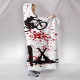 BMX Silhouette Hooded Blanket
