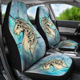 Unicorn Universe Car Seat Covers - Blue